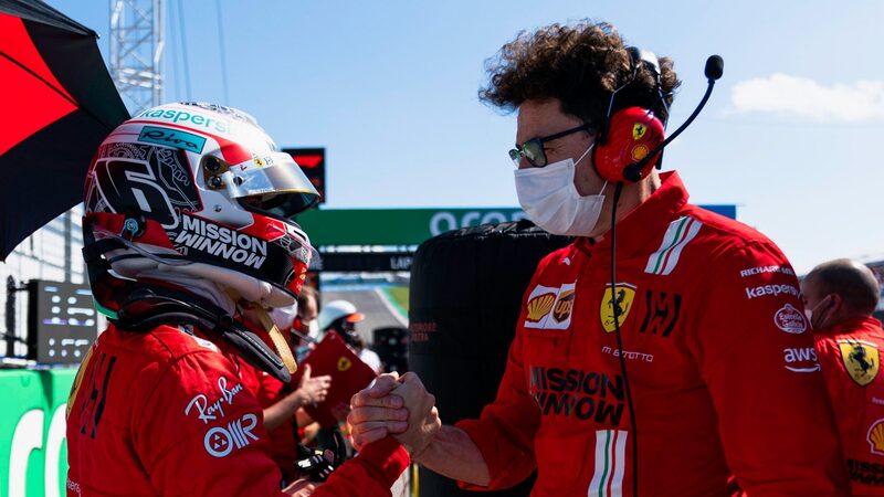 Бинотто говорит, что гонка Гран-при США для Ferrari показала, что они сделали большой шаг вперед с новым двигателем..
