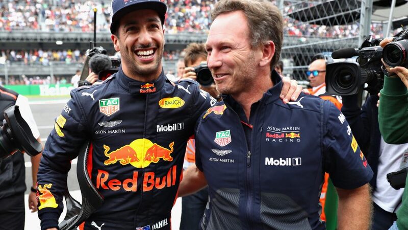 Хорнер, Перес и Феттель поддерживают Риккардо, чтобы он снова обрел свою силу духа после расставания с McLaren