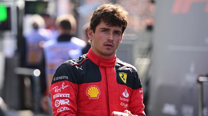 Леклер говорит, что его Ferrari было очень трудно пилотировать в Зандфорте, объясняя аварию в квалификации