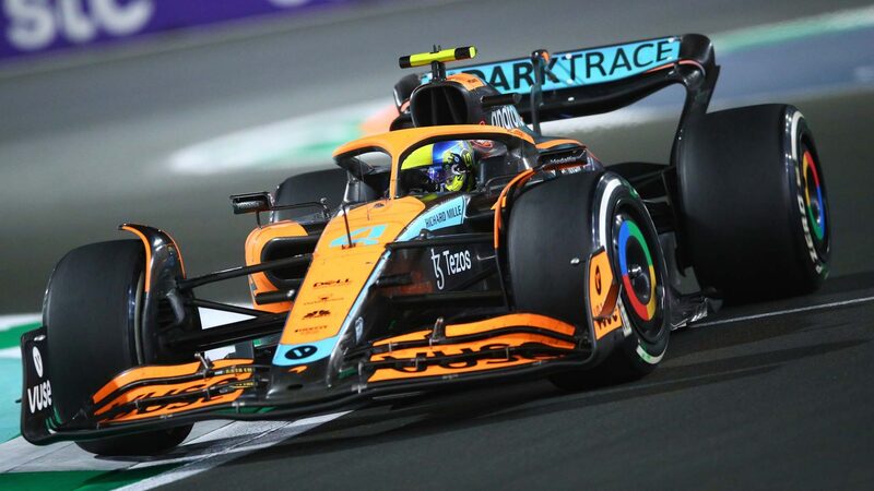Норрис проигрывает шестое место на 0,1 секунды в Джидде, но хвалит хороший результат McLaren