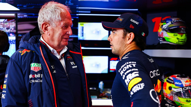 Хельмут Марко из Red Bull поделился подробностями переговоров о контракте с Серхио Пересом.
