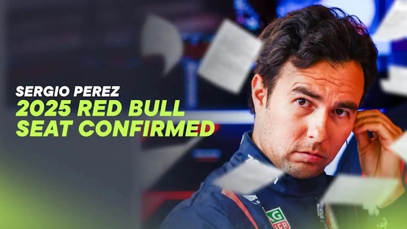 Серхио Перес продлил контракт с Red Bull