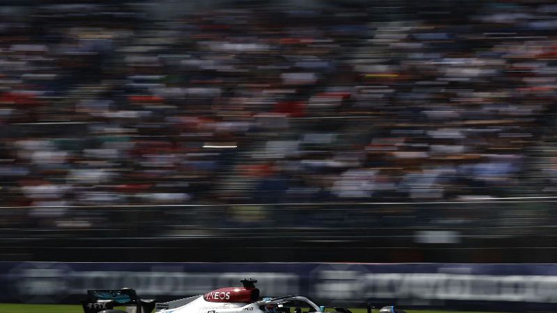 «Это был наш поул» — Джордж Рассел проклинал свой ужасный заключительный квалификационный круг на Гран-при Мексики Формулы-1 2022 года.