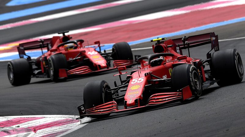 Сайнс говорит, что ремонт шин Ferrari после Гран-при Франции одна из самых впечатляющих вещей.