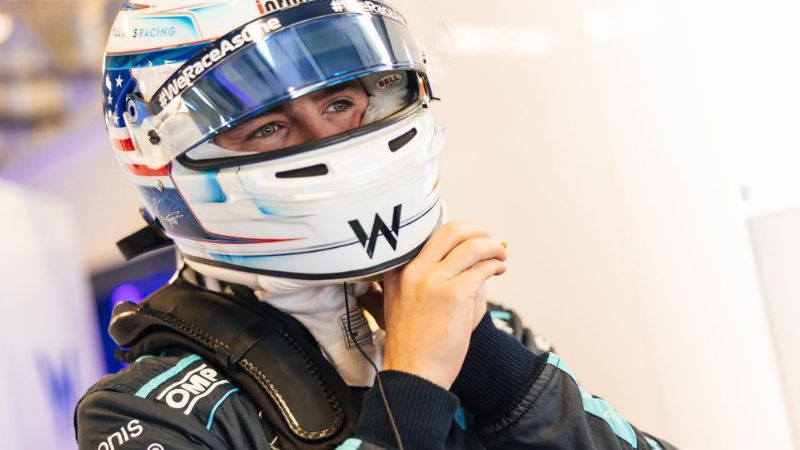 Сарджент объявляет свой гоночный номер в преддверии дебютного сезона Формулы-1 с Williams в 2023 году