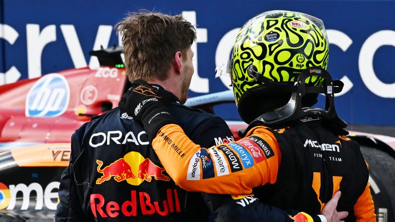 Ферстаппен признал, что не смог ничего сделать, чтобы остановить Норриса и похвалил соперника за первую победу в Формуле-1