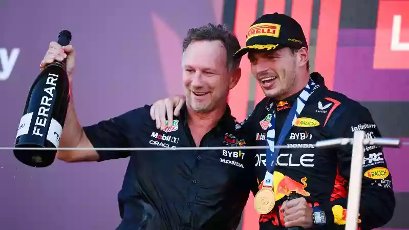 Ферстаппен доминирует в борьбе за победу в Гран-при Японии и Red Bull завоевывает второй кубок конструкторов подряд