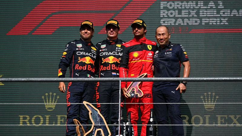 «Мы не могли бороться», - Карлос Сайнс разочарован выступлением Ferrari, несмотря на то, что завоевал подиум на Гран-при Бельгии.
