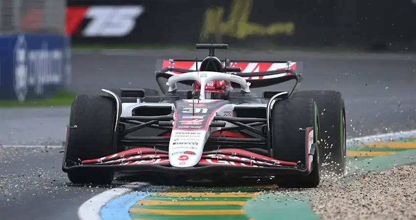Проблемы Haas в Японии: срочная доработка днища. Техника