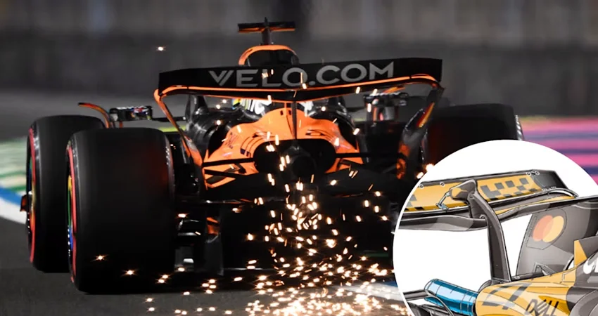 Как McLaren доминирует в аэродинамической гонке Формулы-1 2025 года. Техника