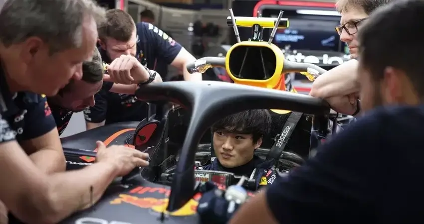 Юки Цунода получит шанс на тесте Red Bull в Сильверстоуне