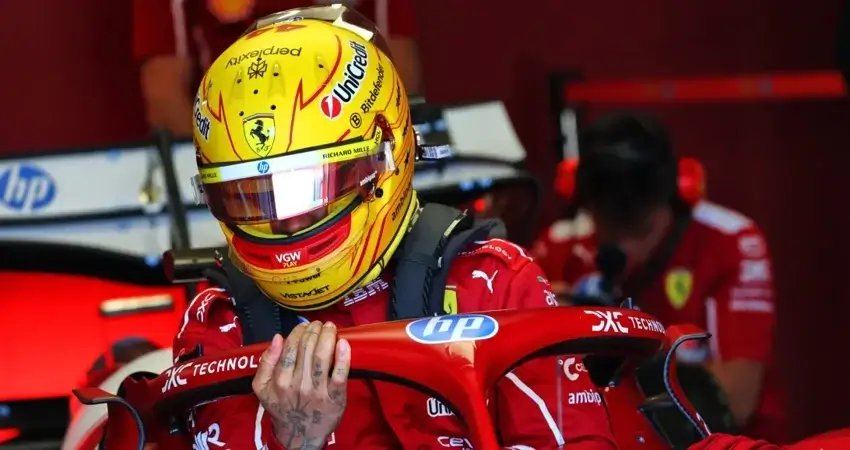 Льюис Хэмилтон жалуется на проблемы с тормозами Ferrari в Имоле
