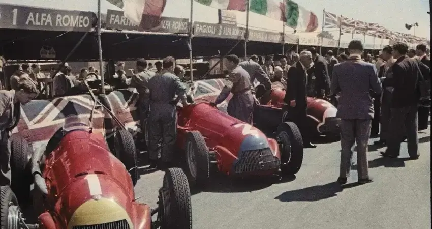 Техника. Болиды Формулы-1 от 1950 до 2025: Alfa Romeo 158 и McLaren MCL39