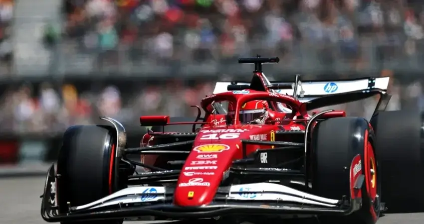 Леклер раскрывает секреты борьбы Ferrari и Mercedes