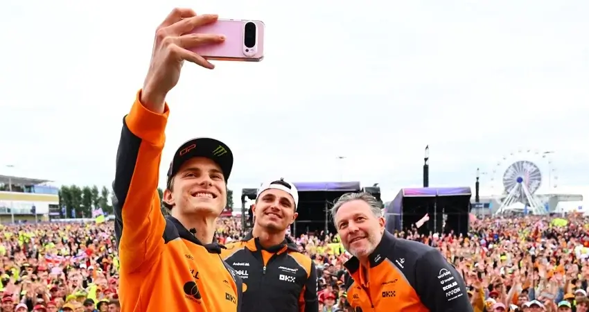 Захватывающая дуэль Норриса и Пиастри в McLaren