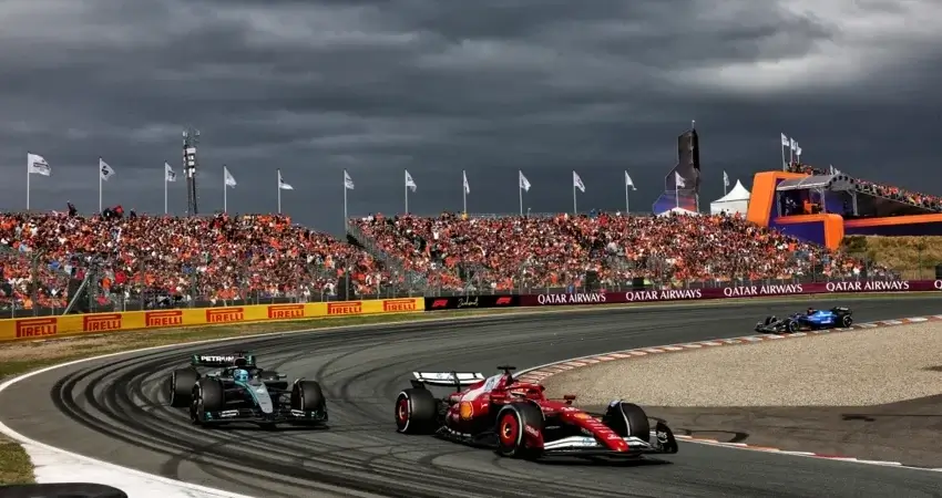 Леклер избежал штрафа за инцидент с Расселлом в Зандворте