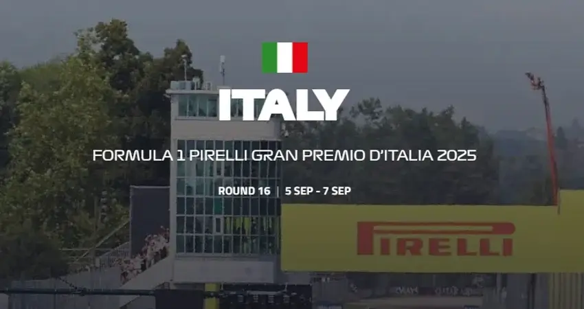 Гран-при Италии 2025. Вторая практика смотреть онлайн 5 сентября 2025 года в 18:00 по МСК