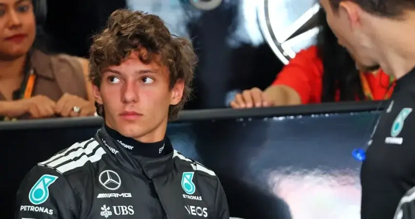 Кими Антонелли получил третью штрафную санкцию на Гран-при Нидерландов