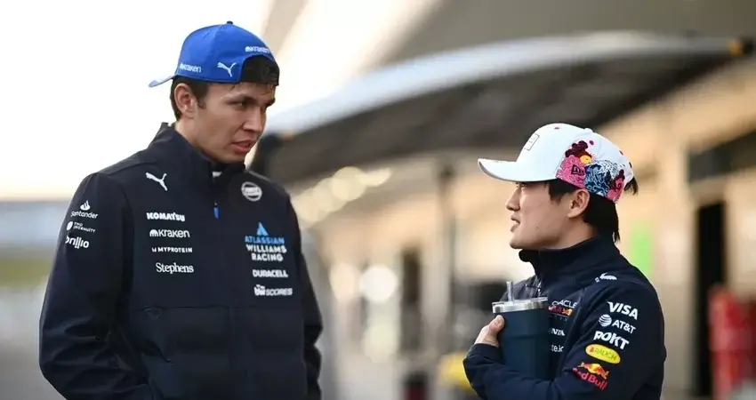 Албон советует Цуноде в Red Bull