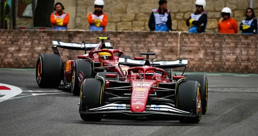 Хэмилтон не пропустил Леклера на финише