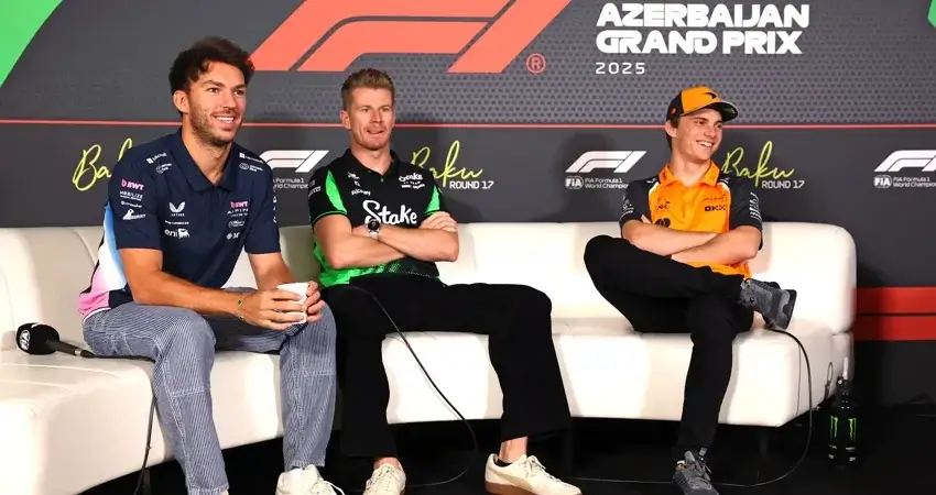 Комментарии пилотов перед началом практик Гран-при Азербайджана 2025 года