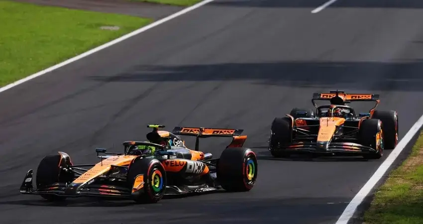 Радиопереговоры. McLaren меняет позиции Норриса и Пиастри