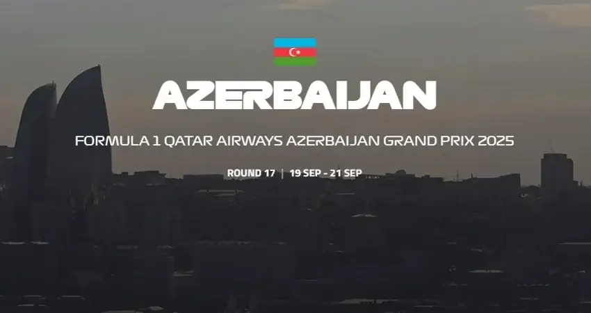 Гран-при Азербайджана 2025. Вторая практика смотреть онлайн 19 сентября 2025 года в 15:00 по МСК