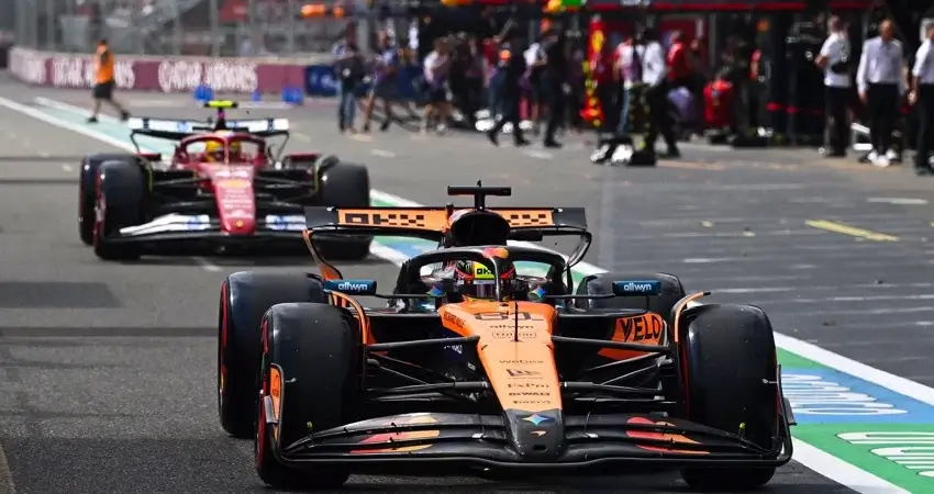 Анализ скорости после пятничных практик Гран-при Азербайджана 2025 года