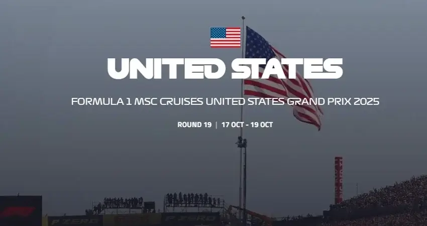 Гран-при США 2025. Спринт смотреть онлайн 18 октября 2025 года в 20:00 по МСК