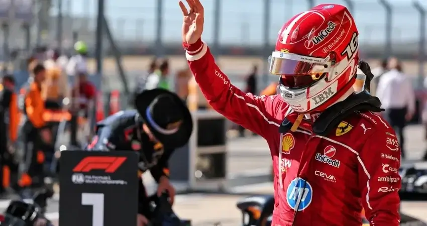 Леклер отвечает на слухи подиумом в США