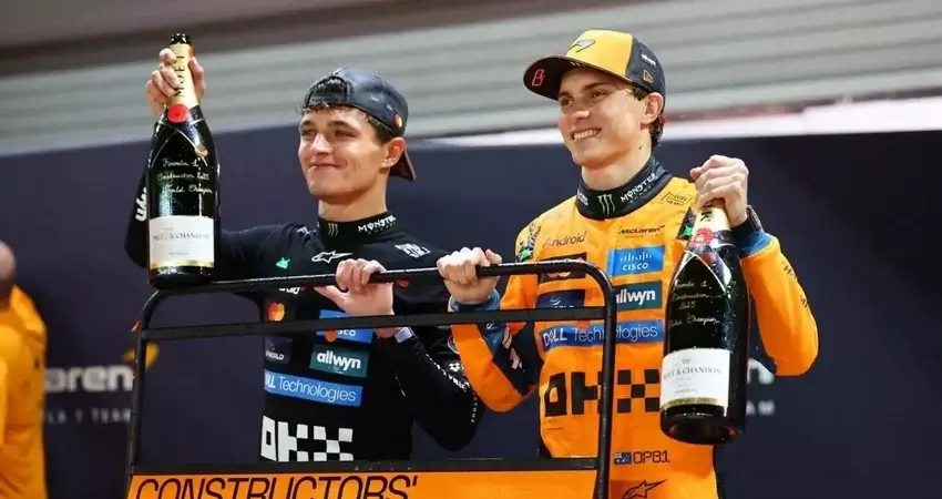 Напряжение в McLaren: Новая драма Норриса и Пиастри в Сингапуре