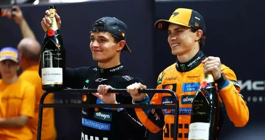 Пиастри о борьбе за титул: McLaren не отдает предпочтение Норрису