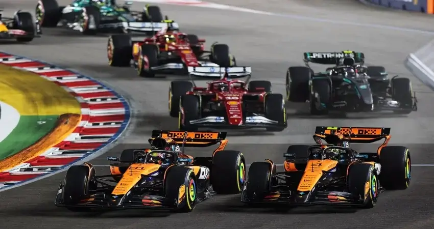 Ландо Норрис против Пиастри: разбор инцидента в Сингапуре