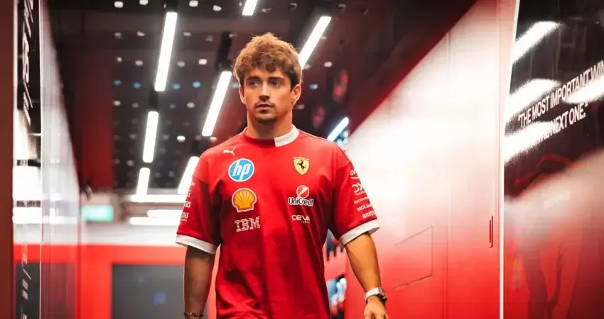 Штраф Ferrari за столкновение Леклера с Норрисом в Сингапуре