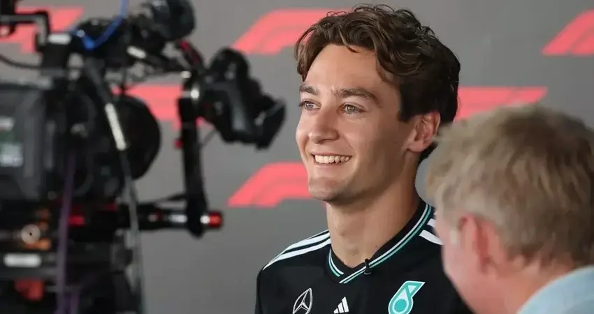 Джордж Расселл тайком пробрался на трибуны Гран-при Мексики