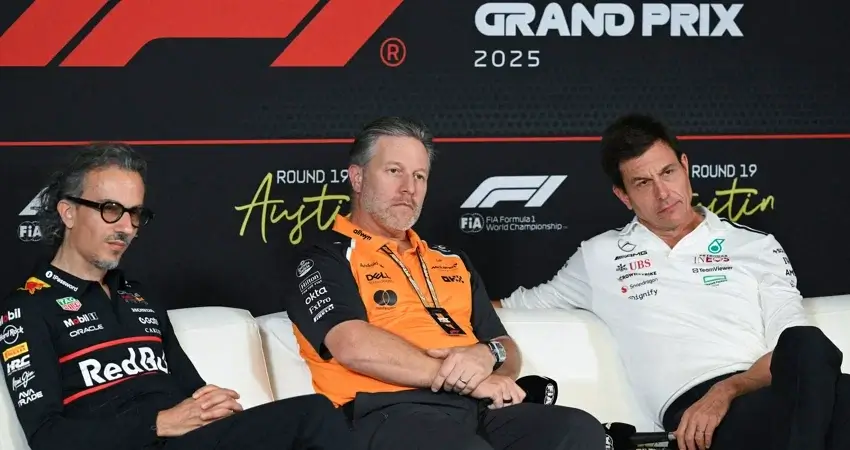 Пресс-конференция руководителей команд на Гран-при США 2025 года