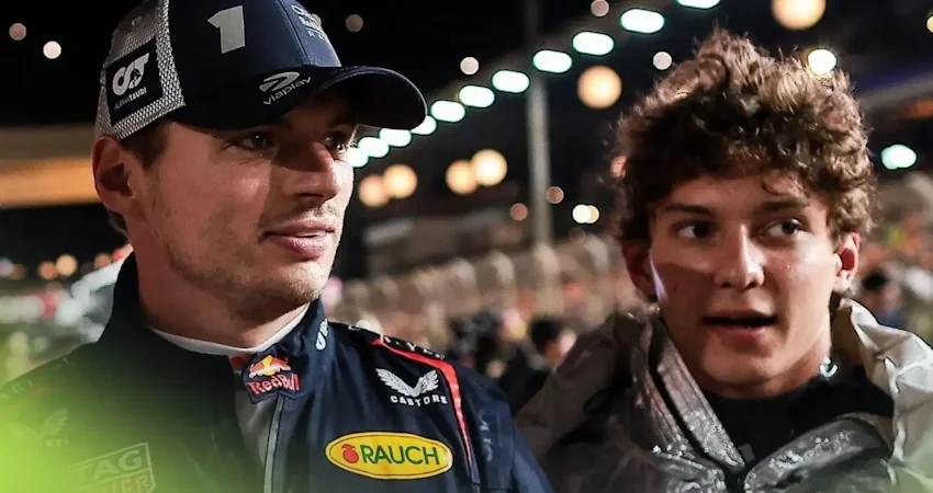 Mercedes показала трогательный момент между Ферстаппеном и Антонелли