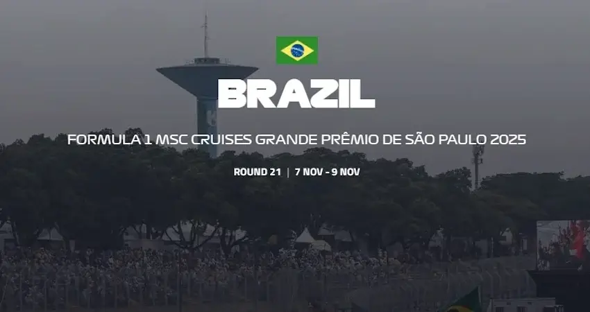 Стартовая решетка Спринта Гран-при Бразилии 2025 года