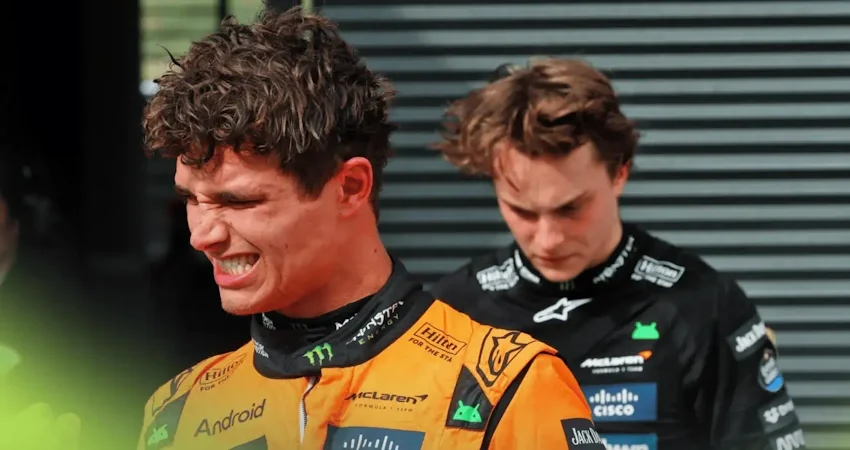 Норрис гнался за Ферстаппеном впустую: полная расшифровка переговоров