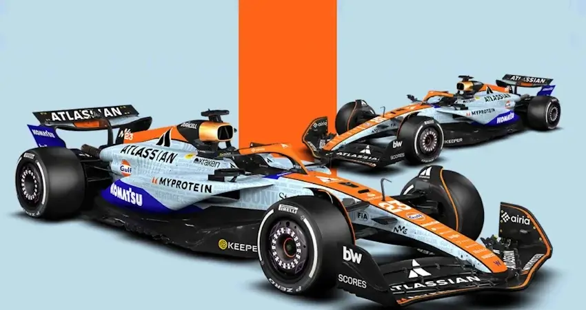 Williams в третий раз меняет ливрею с Gulf на Гран-при Бразилии