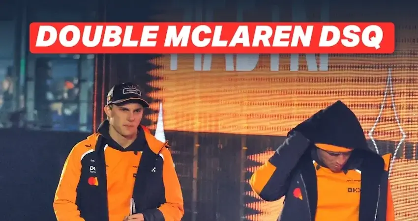 Шокирующая дисквалификация: Норрис и Пиастри вылетели из подиума в Лас-Вегасе