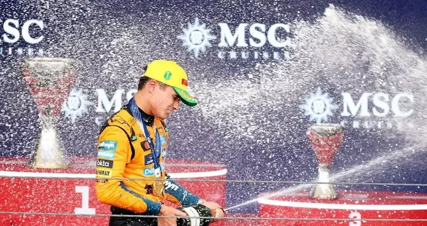 Racing Bulls наказала сотрудника за провокацию освистывания Норриса