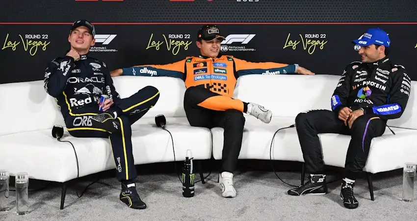 Комментарии тройки лидеров на стартовой решетке Гран-при Лас-Вегаса