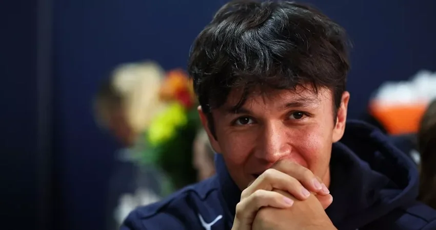 Албон о гонке без радио в Вегасе  