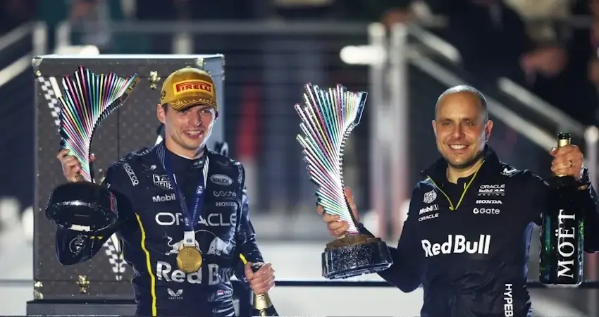 Макс Ферстаппен доминировал в Лас-Вегасе