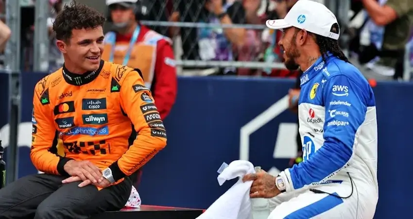 Ландо Норрис ждет возрождения Льюиса Хэмилтона и Ferrari