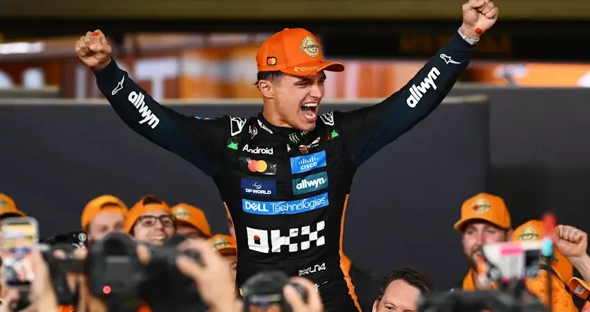 Ландо Норрис — чемпион мира: сезон в цифрах