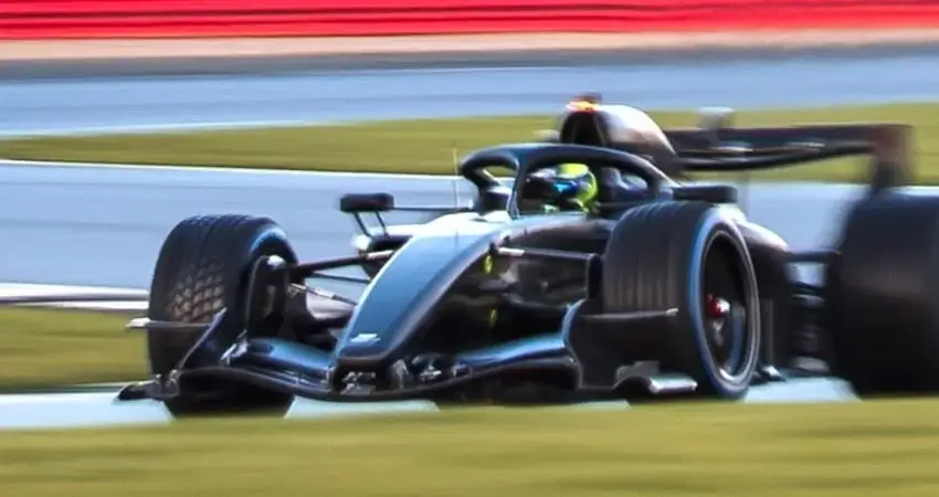 Первые круги Cadillac в Ф1-2026