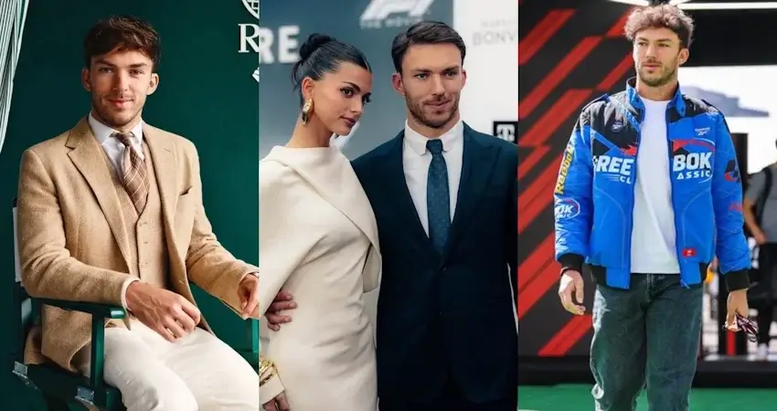 Эволюция стиля Пьера Гасли: как гонщик Alpine стал иконой моды