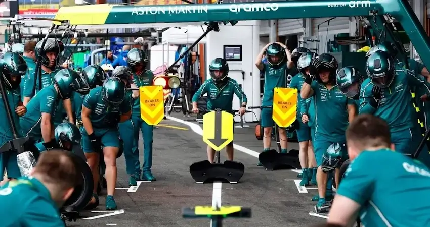 Самая нервная работа на пит-лейне Формулы-1